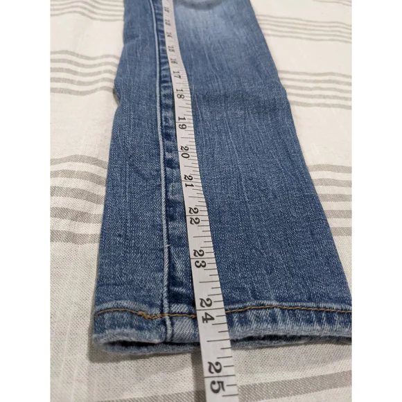 Abercrombie and Fitch Super Skinny Ankle High Rise Jeans Size 24 - Picture 6 of 6